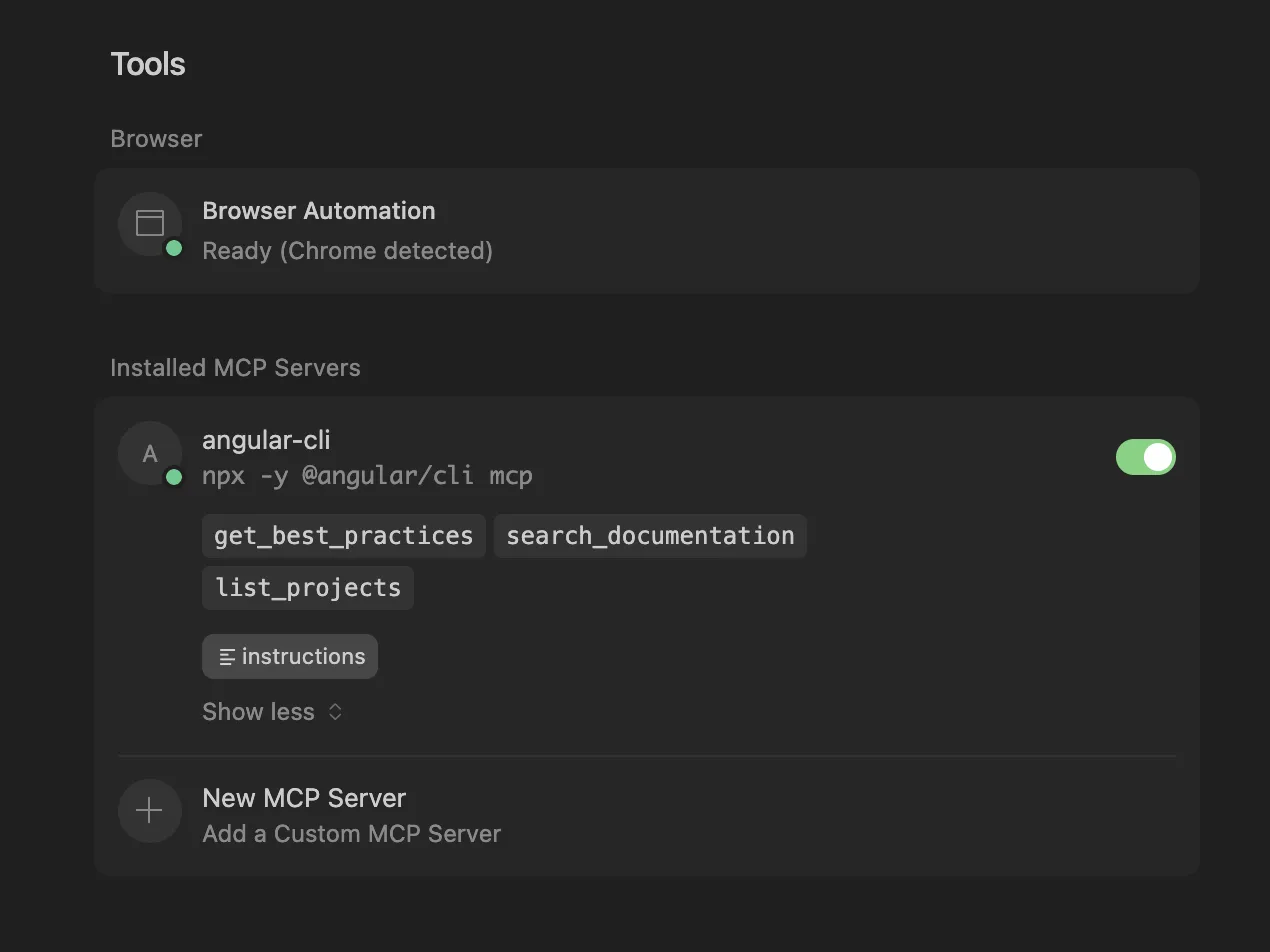 MCP Connection in Cursor